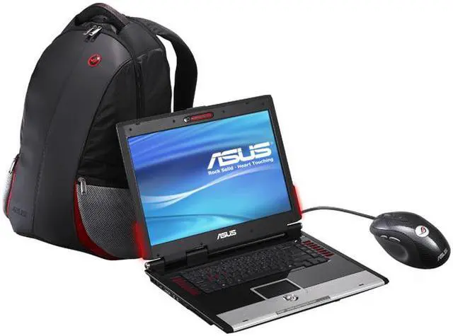 Alt view image 15 of 17 - ASUS Laptop G Series Intel Core 2 Duo T7700 3GB Memory 200GB HDD NVIDIA GeForce 8600M GT 17.0" Windows Vista Home Premium G2S-B2