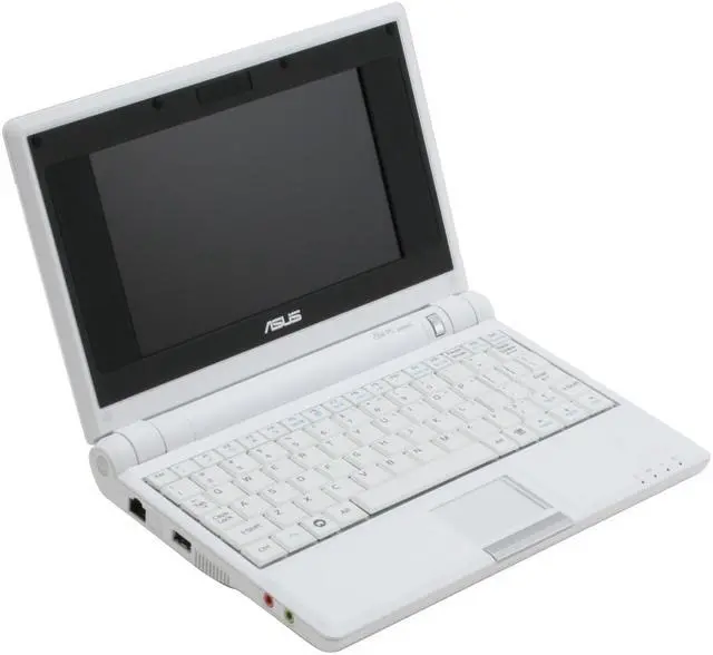 Alt view image 6 of 17 - ASUS Eee PC 4G Surf - Pure White Intel Mobile CPU 7" WVGA 512MB Memory 4GB SSD NetBook