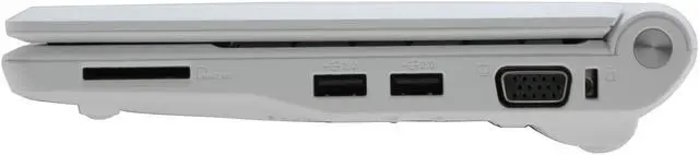 Alt view image 11 of 17 - ASUS Eee PC 4G Surf - Pure White Intel Mobile CPU 7" WVGA 512MB Memory 4GB SSD NetBook