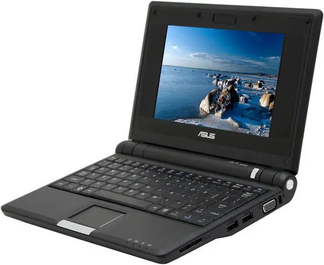 Alt view image 2 of 15 - ASUS Eee PC 2G Surf - Galaxy Black Intel Mobile CPU 7" WVGA 512MB Memory 4GB SSD NetBook
