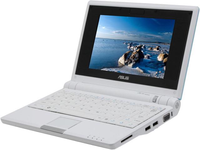Alt view image 2 of 15 - ASUS Eee PC 2G Surf - Sky Blue Intel Mobile CPU 7" WVGA 512MB Memory 2GB SSD NetBook