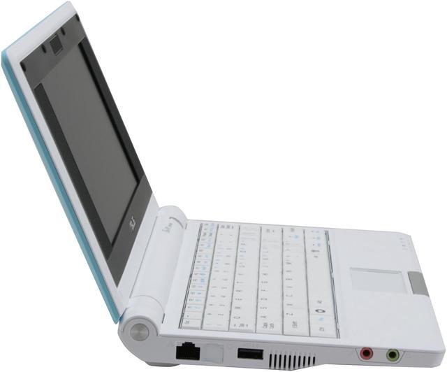 Alt view image 5 of 15 - ASUS Eee PC 2G Surf - Sky Blue Intel Mobile CPU 7" WVGA 512MB Memory 2GB SSD NetBook