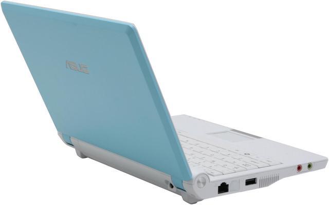 Alt view image 6 of 15 - ASUS Eee PC 2G Surf - Sky Blue Intel Mobile CPU 7" WVGA 512MB Memory 2GB SSD NetBook