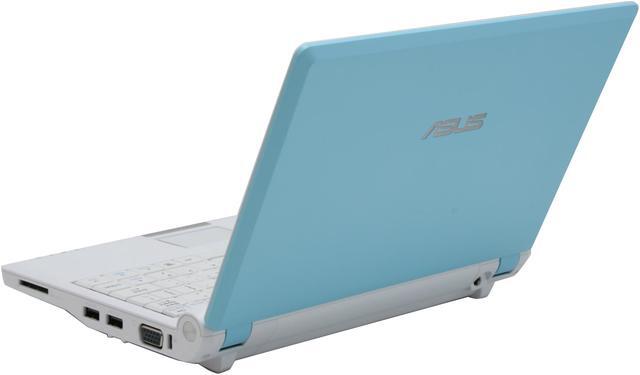 Alt view image 8 of 15 - ASUS Eee PC 2G Surf - Sky Blue Intel Mobile CPU 7" WVGA 512MB Memory 2GB SSD NetBook