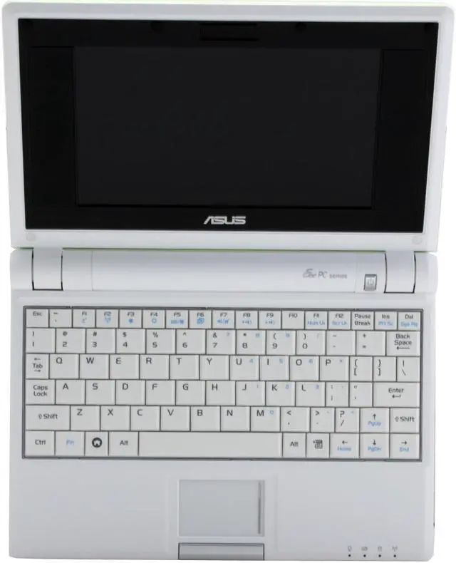 Alt view image 10 of 15 - ASUS Eee PC 2G Surf - Lush Green Intel Mobile CPU 7" WVGA 512MB Memory 2GB SSD NetBook