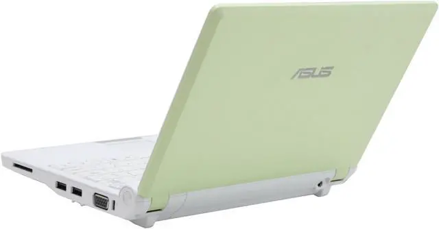 Alt view image 8 of 15 - ASUS Eee PC 2G Surf - Lush Green Intel Mobile CPU 7" WVGA 512MB Memory 2GB SSD NetBook