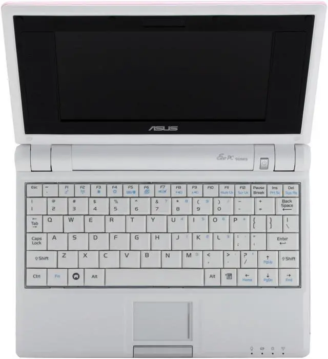 Alt view image 10 of 14 - ASUS Eee PC 2G Surf - Blush Pink Intel Mobile CPU 7" WVGA 512MB Memory 2GB SSD NetBook