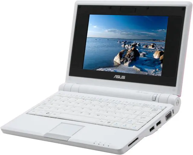 Alt view image 2 of 14 - ASUS Eee PC 2G Surf - Blush Pink Intel Mobile CPU 7" WVGA 512MB Memory 2GB SSD NetBook