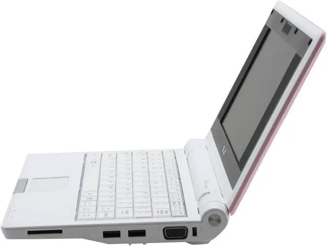 Alt view image 9 of 14 - ASUS Eee PC 2G Surf - Blush Pink Intel Mobile CPU 7" WVGA 512MB Memory 2GB SSD NetBook
