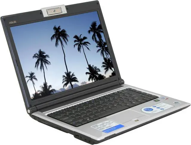Alt view image 7 of 18 - ASUS Laptop F8 Series Intel Core 2 Duo T8100 3GB Memory 250GB HDD NVIDIA GeForce 9500M GS 14.1" Windows Vista Home Premium F8Sn-B1