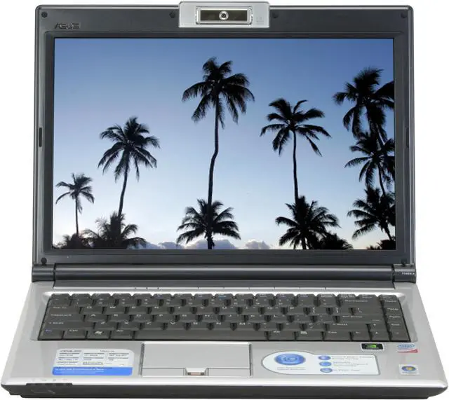 Alt view image 8 of 18 - ASUS Laptop F8 Series Intel Core 2 Duo T8100 3GB Memory 250GB HDD NVIDIA GeForce 9500M GS 14.1" Windows Vista Home Premium F8Sn-B1