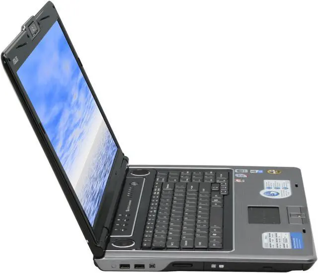 Alt view image 6 of 14 - ASUS Laptop M70 Series Intel Core 2 Duo T9300 4GB Memory 500GB HDD ATI Mobility Radeon HD 3650 17.0" Windows Vista Home Premium M70SA-X2
