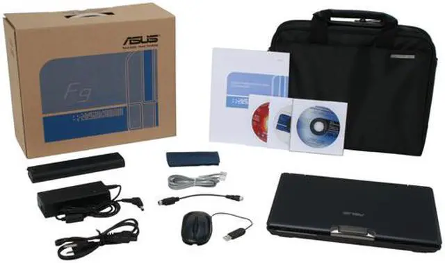Alt view image 14 of 14 - ASUS Laptop F9 Series Intel Core 2 Duo T8100 3GB Memory 250GB HDD NVIDIA GeForce 9300M G 12.1" Windows Vista Home Premium F9Sg-A1
