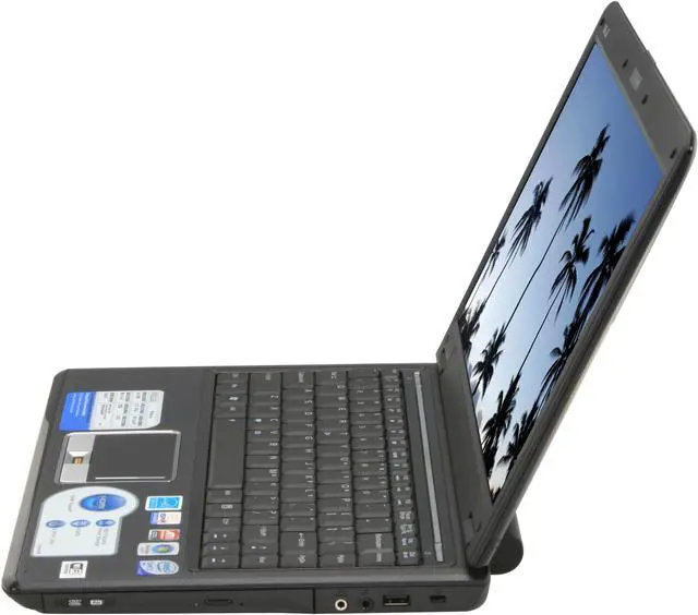 Alt view image 2 of 18 - ASUS Laptop F6 Series Intel Core 2 Duo P8400 4GB Memory 320GB HDD ATI Mobility Radeon HD 3470 13.3" Windows Vista Business F6V-X1