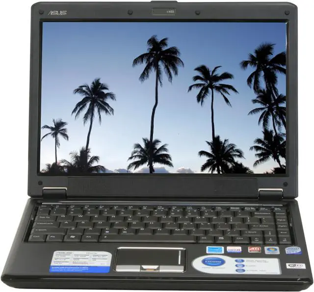 Alt view image 8 of 18 - ASUS Laptop F6 Series Intel Core 2 Duo P8400 4GB Memory 320GB HDD ATI Mobility Radeon HD 3470 13.3" Windows Vista Business F6V-X1