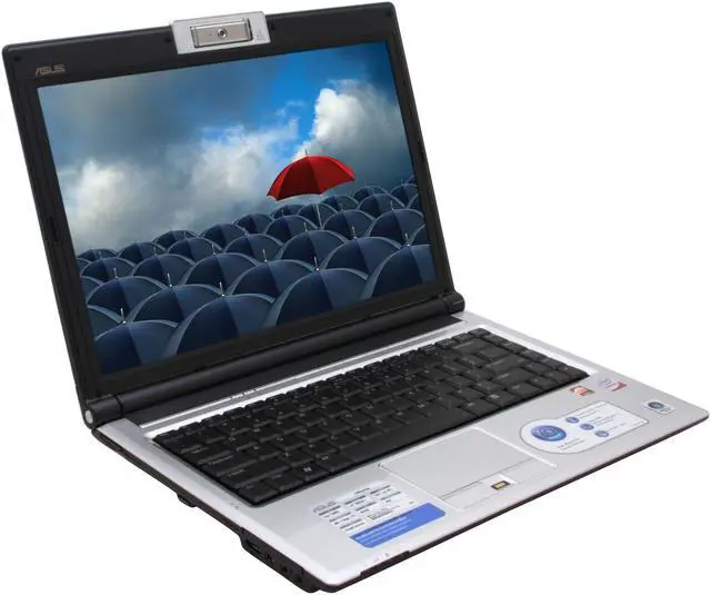 Alt view image 7 of 18 - ASUS Laptop F8 Series Intel Core 2 Duo T9400 4GB Memory 320GB HDD ATI Mobility Radeon HD 3650 14.1" Windows Vista Home Premium F8Va-C1