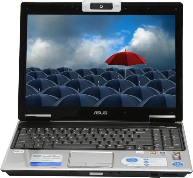 Alt view image 8 of 17 - ASUS Laptop M51 Series AMD Turion X2 Ultra ZM-82 4GB Memory 250GB HDD ATI Mobility Radeon HD 3650 15.4" Windows Vista Home Premium M51TA-X2