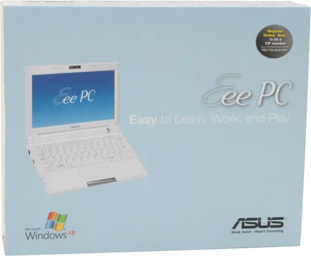 Alt view image 18 of 18 - ASUS Eee PC EEEPC900-BK010X Galaxy Black Intel Mobile CPU 8.9" WVGA 1GB Memory 12GB SSD NetBook