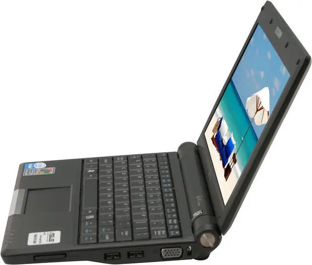 Alt view image 2 of 18 - ASUS Eee PC EEEPC900-BK010X Galaxy Black Intel Mobile CPU 8.9" WVGA 1GB Memory 12GB SSD NetBook