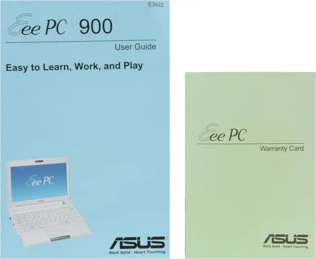 Alt view image 16 of 18 - ASUS Eee PC EEEPC900-BK010X Galaxy Black Intel Mobile CPU 8.9" WVGA 1GB Memory 12GB SSD NetBook