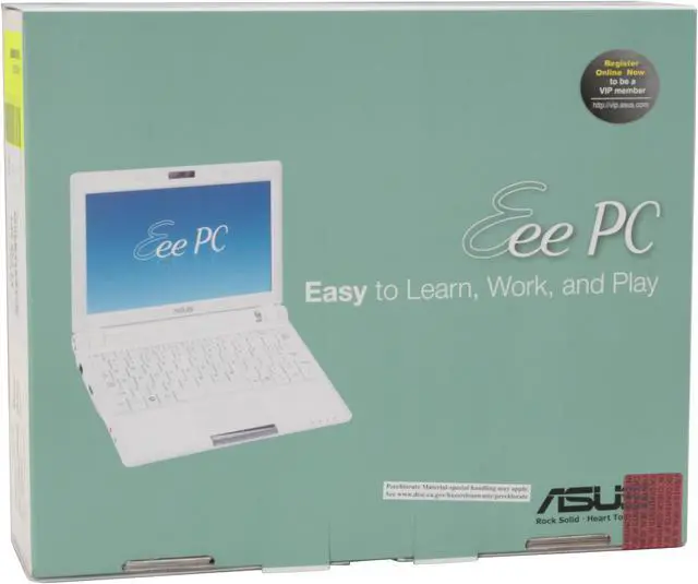 Alt view image 18 of 18 - ASUS Eee PC 900 black Linux NetBook Intel processor 8.9" Wide SVGA 1GB Memory 20GB SSD Integrated Graphics