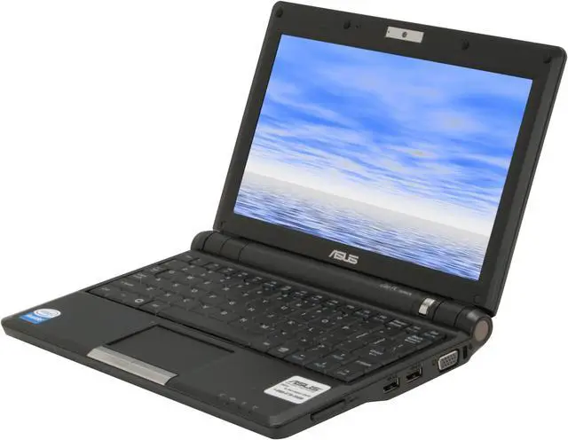 Main image of ASUS Eee PC 900 black Linux NetBook Intel processor 8.9" Wide SVGA 1GB Memory 20GB SSD Integrated Graphics