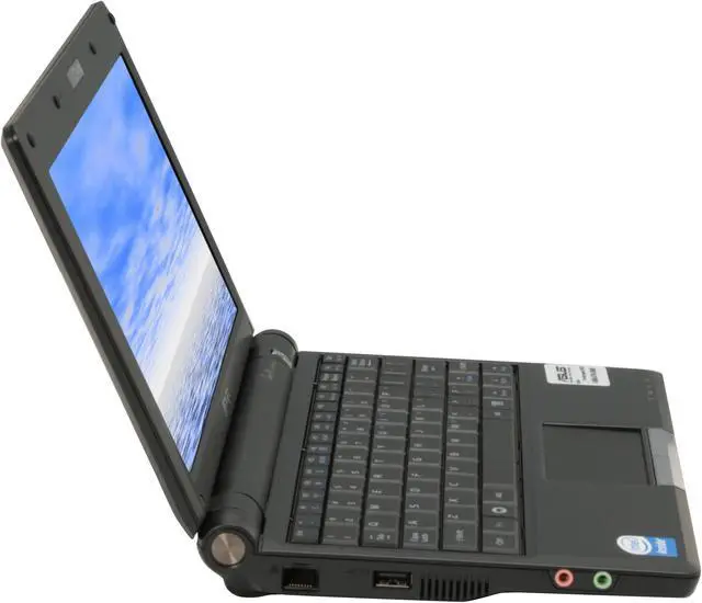 Alt view image 6 of 18 - ASUS Eee PC 900 black Linux NetBook Intel processor 8.9" Wide SVGA 1GB Memory 20GB SSD Integrated Graphics