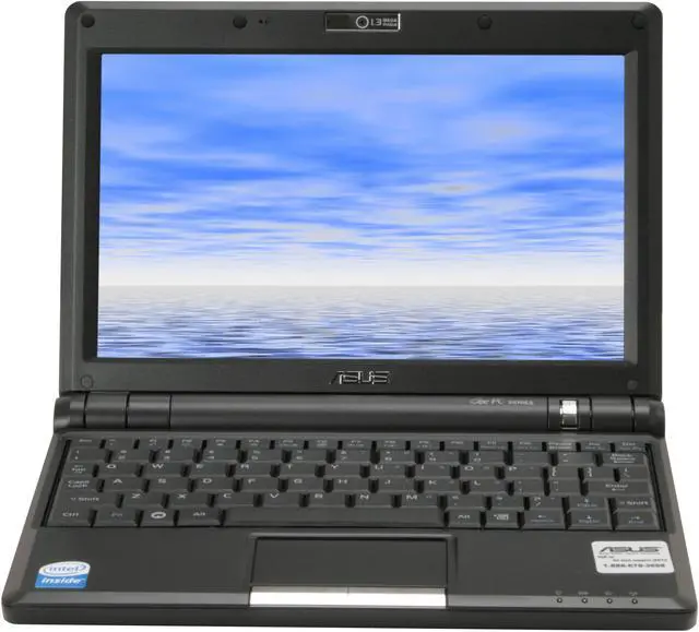 Alt view image 8 of 18 - ASUS Eee PC 900 black Linux NetBook Intel processor 8.9" Wide SVGA 1GB Memory 20GB SSD Integrated Graphics
