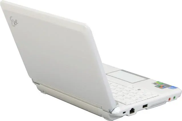 Alt view image 6 of 18 - ASUS Eee PC 901 XP - Pearl White NetBook Intel Atom 8.9" Wide SVGA 1GB Memory 12GB SSD Integrated Graphics