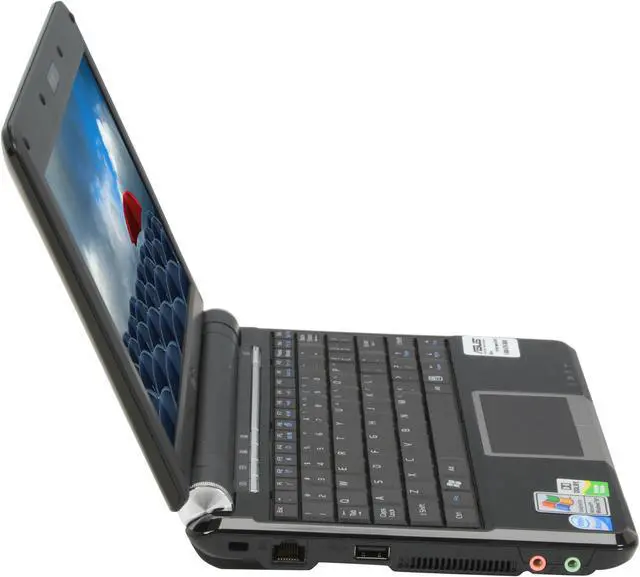 Alt view image 6 of 17 - ASUS Eee PC 901 XP - Galaxy Black NetBook Intel Atom 8.9" Wide SVGA 1GB Memory 12GB SSD Integrated Graphics