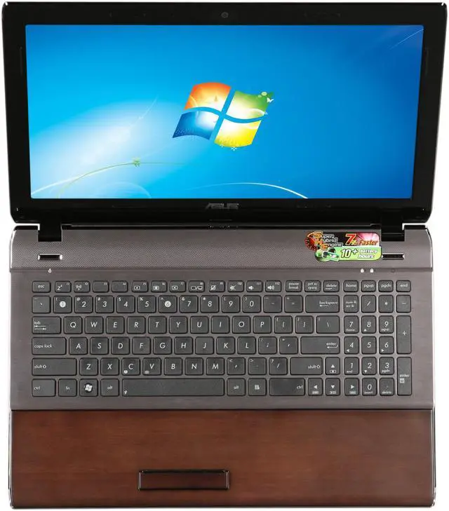 Alt view image 6 of 8 - ASUS Laptop M50 Series Intel Core 2 Duo T9400 4GB Memory 320GB HDD NVIDIA GeForce 9600M GS 15.4" Windows Vista Home Premium M50Vm-B4
