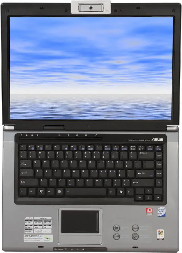 Alt view image 7 of 12 - ASUS Laptop F5 Series Intel Core 2 Duo T5750 2GB Memory 160GB HDD ATI Radeon Xpress 1100 IGP 15.4" Windows XP Professional F5RL-B1
