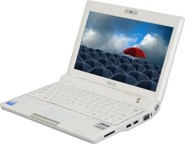 Alt view image 2 of 18 - ASUS Eee PC 900 16G – Pearl White NetBook Intel processor 8.9" Wide SVGA 1GB Memory 16GB SSD Integrated Graphics