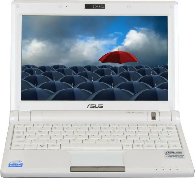 Alt view image 9 of 18 - ASUS Eee PC 900 16G – Pearl White NetBook Intel processor 8.9" Wide SVGA 1GB Memory 16GB SSD Integrated Graphics