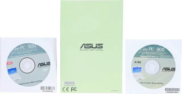 Alt view image 17 of 18 - ASUS Eee PC 900 16G – Pearl White NetBook Intel processor 8.9" Wide SVGA 1GB Memory 16GB SSD Integrated Graphics