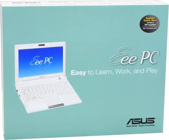 Alt view image 17 of 17 - ASUS Eee PC Eee PC 900 16G Galaxy Black Intel Mobile CPU 8.9" WSVGA 1GB Memory 16GB SSD NetBook