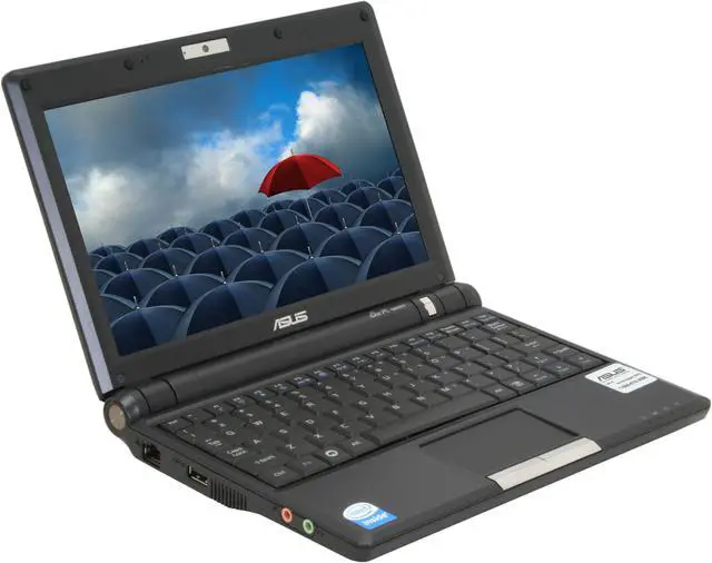 Alt view image 7 of 17 - ASUS Eee PC Eee PC 900 16G Galaxy Black Intel Mobile CPU 8.9" WSVGA 1GB Memory 16GB SSD NetBook