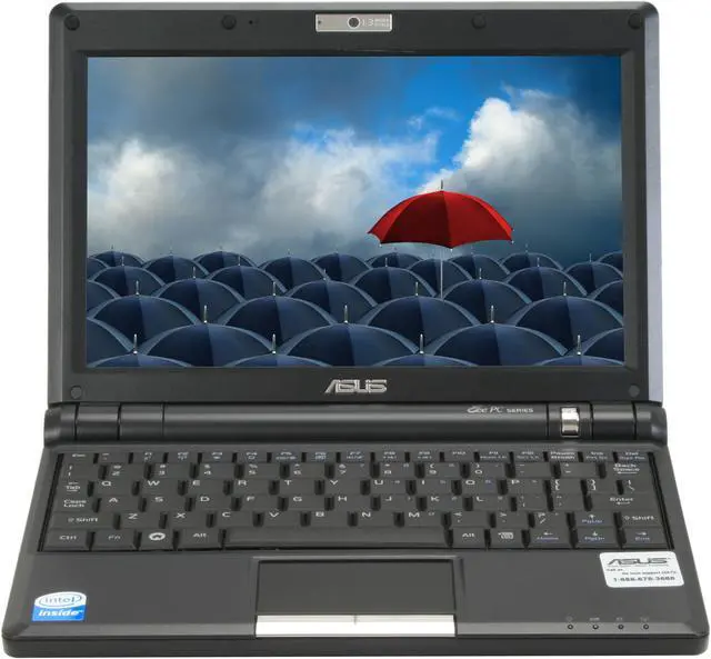 Alt view image 8 of 17 - ASUS Eee PC Eee PC 900 16G Galaxy Black Intel Mobile CPU 8.9" WSVGA 1GB Memory 16GB SSD NetBook