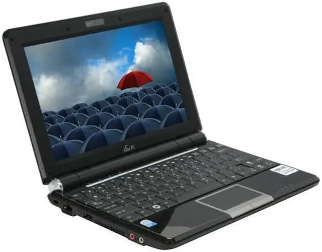 Alt view image 7 of 18 - ASUS Eee PC EEEPC1000-BK003 Fine Ebony Intel Atom 10.0" WSVGA 1GB Memory 40GB SSD NetBook