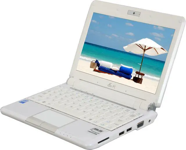 Main image of ASUS Eee PC 901 20G - Pearl White NetBook Intel Atom 8.9" Wide SVGA 1GB Memory 20GB SSD Integrated Graphics