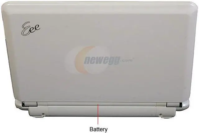 Alt view image 4 of 18 - ASUS Eee PC 901 20G - Pearl White NetBook Intel Atom 8.9" Wide SVGA 1GB Memory 20GB SSD Integrated Graphics
