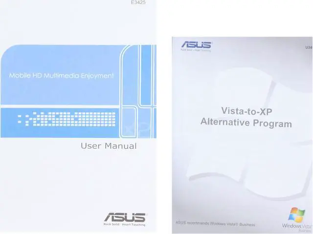 Alt view image 16 of 18 - ASUS Laptop M51 Series Intel Core 2 Duo T8100 2GB Memory 250GB HDD Intel GMA X3100 15.4" Windows Vista Business XP downgrade M51E-B2
