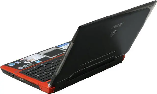 Alt view image 3 of 17 - ASUS Laptop G Series Intel Core 2 Duo P8400 4GB Memory 200GB HDD NVIDIA GeForce 9700M GT 15.4" Windows Vista Home Premium 64-bit G50V-X1