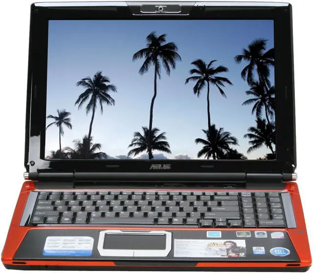 Alt view image 8 of 17 - ASUS Laptop G Series Intel Core 2 Duo P8400 4GB Memory 200GB HDD NVIDIA GeForce 9700M GT 15.4" Windows Vista Home Premium 64-bit G50V-X1