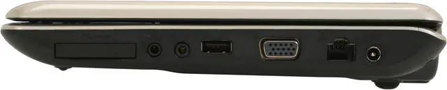 Alt view image 12 of 18 - ASUS Laptop N10 Series Intel Atom N270 1GB Memory 160GB HDD Intel GMA 950 10.2" Windows XP Home N10E-A1