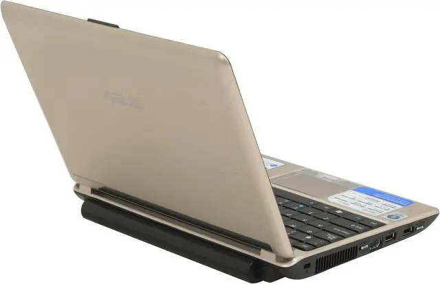 Alt view image 5 of 18 - ASUS Laptop N10 Series Intel Atom N270 2GB Memory 160GB HDD NVIDIA GeForce 9300M GS 10.2" Windows Vista Home Premium N10J-A1