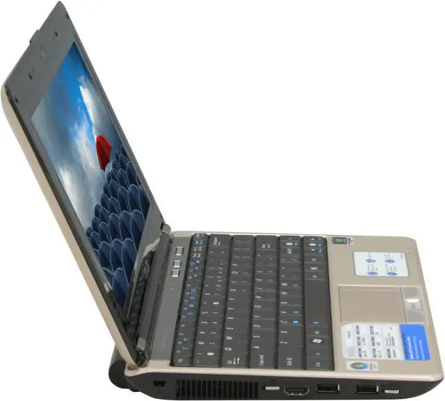 Alt view image 6 of 18 - ASUS Laptop N10 Series Intel Atom N270 2GB Memory 160GB HDD NVIDIA GeForce 9300M GS 10.2" Windows Vista Home Premium N10J-A1