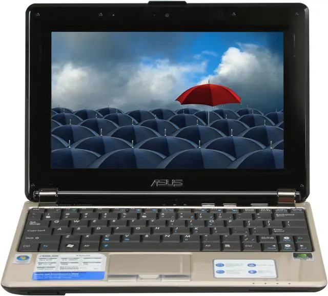 Alt view image 8 of 18 - ASUS Laptop N10 Series Intel Atom N270 2GB Memory 160GB HDD NVIDIA GeForce 9300M GS 10.2" Windows Vista Home Premium N10J-A1