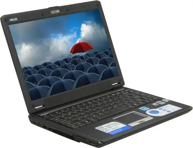 Alt view image 7 of 19 - ASUS Laptop F6 Series Intel Core 2 Duo P8600 4GB Memory 320GB HDD ATI Mobility Radeon HD 3470 13.3" Windows Vista Business F6V-A1