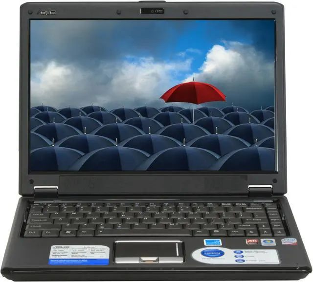 Alt view image 8 of 19 - ASUS Laptop F6 Series Intel Core 2 Duo P8600 4GB Memory 320GB HDD ATI Mobility Radeon HD 3470 13.3" Windows Vista Business F6V-A1